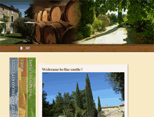 Tablet Screenshot of domainesaintluc.com